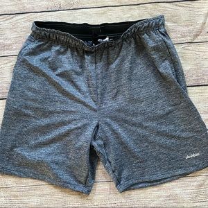Chubbies Size L Drawstring Running Shorts in Heathered Navy - EUC